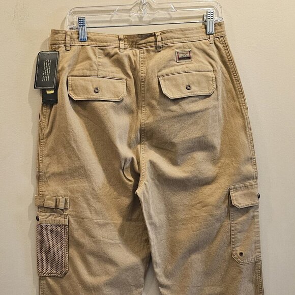NWT Lauren Ralph Lauren Capri Cargo Lake Powell Collection Earth‎ Tone Size 10 - Picture 2 of 7